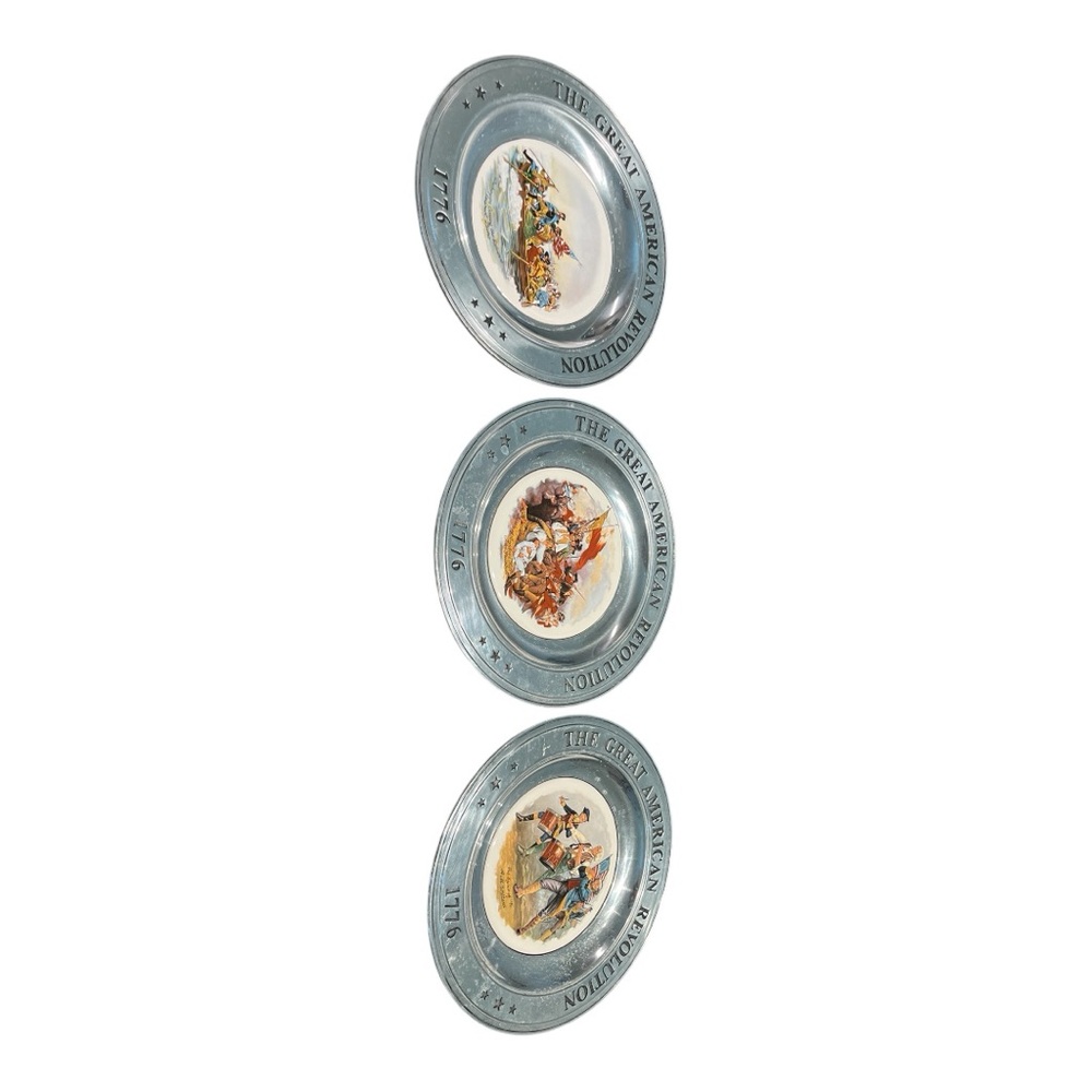 Set of Three Decorative Plates